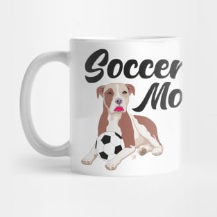 Soccer Mom Pitbull Novelty Funny Tee Mug